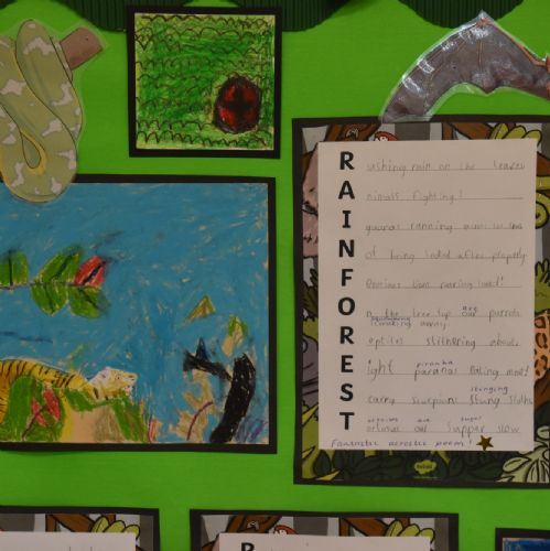 Rainforest Acrostic Poems