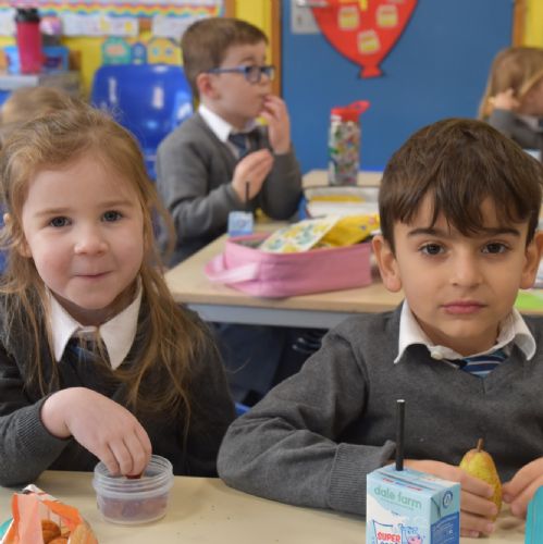 Enjoying Our Healthy Break