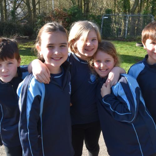 Enjoying the Breaktime Sunshine