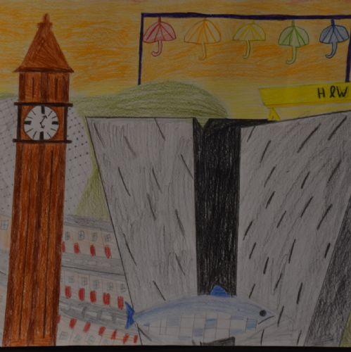 Belfast Skyline Art